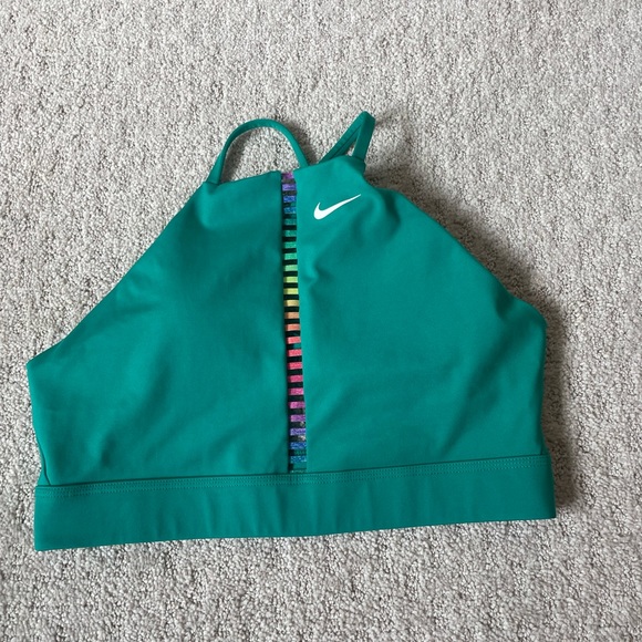 Nike Intimates & Sleepwear Nike Womens Drifit Indy Rainbow Ladder